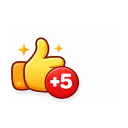 +5