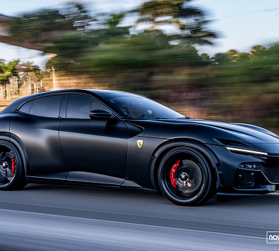 Фото дисков NOVITEC NF11 на Ferrari Purosangue