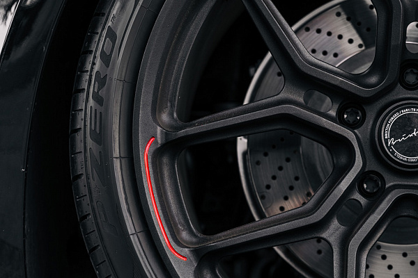 Фото дисков Brixton Forged CM5-RS Черный матовый на Porsche 911 VIII