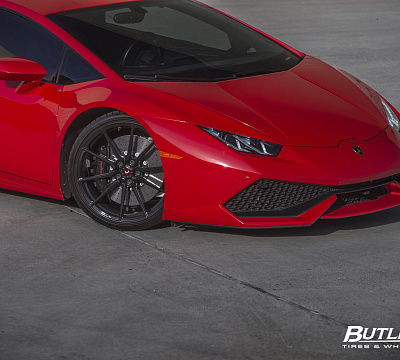 Фото дисков Vossen M-X2 на Lamborghini Huracan