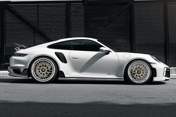 Фото дисков Anrky RS1 Сатиновая шампань на Porsche 911 VIII