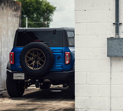 Фото дисков Vossen HF6-4 на Ford Bronco