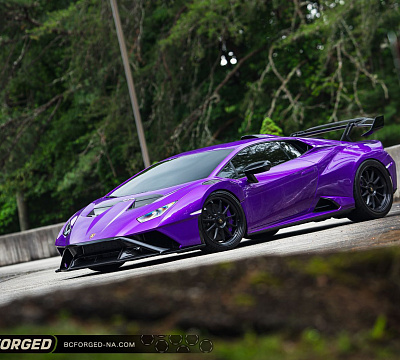 Фото дисков BC Forged TD01 на Lamborghini Huracan