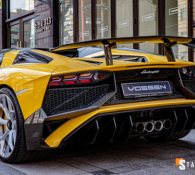 Фото дисков NOVITEC NL4 на Lamborghini Aventador