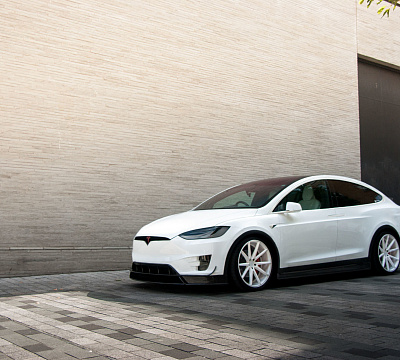 Фото дисков Vossen VFS-1 на Tesla Model X