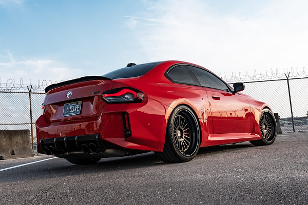 Фото дисков Strasse Wheels SC20 Track Черный сатин на BMW 2/M2 (F22/F87)