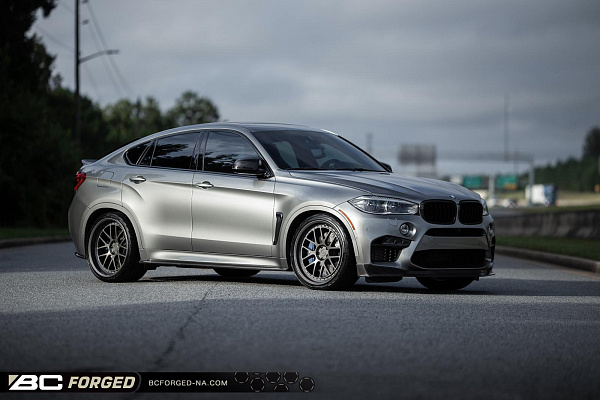Фото дисков BC Forged LE72 // MLE72 Матовый графит на BMW X6/X6 M (F16/F86)