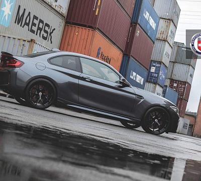 Фото дисков HRE P101 на BMW 2/M2 (F22/F87)
