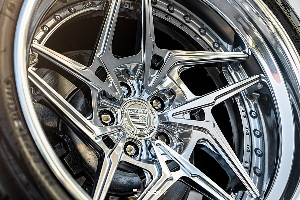 Фото дисков Anrky S3-X3 Полированный лак на Toyota Supra A90