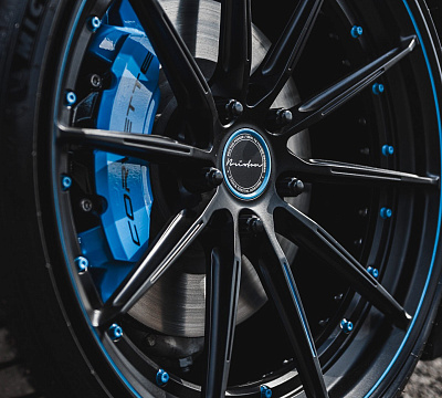 Фото дисков Brixton Forged R11-R на Chevrolet Corvette C8
