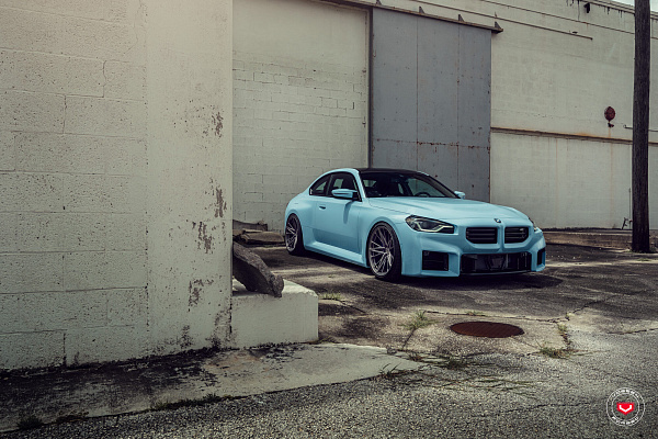 Фото дисков Vossen M-X6 Сатиновый темный лак на BMW 2/M2 (G42/G87)
