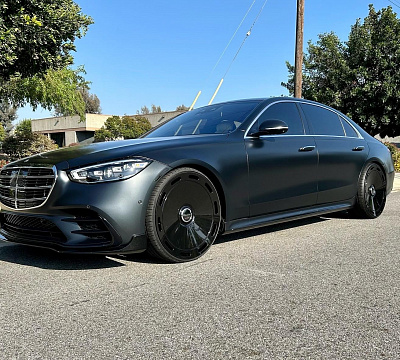 Фото дисков Giovanna Amur на Mercedes-Benz S-Class (W223)