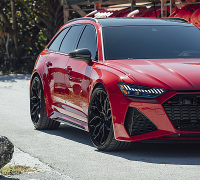 Фото дисков Vossen HF-2 на Audi A/RS 6 (C8)