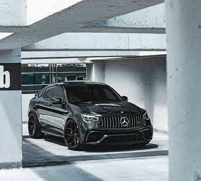 Фото дисков Vossen HF-5 на Mercedes-Benz GLC (X253, C253)