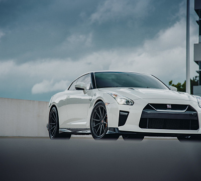 Фото дисков Vossen M-X2 на Nissan GT-R