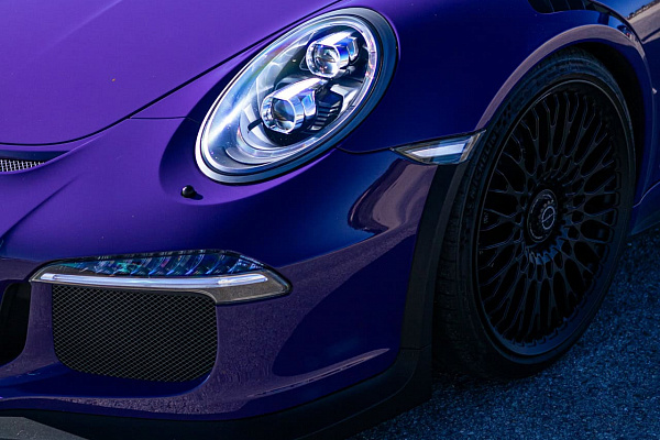 Фото дисков Brixton Forged TR20 Черный сатин на Porsche 911 VII