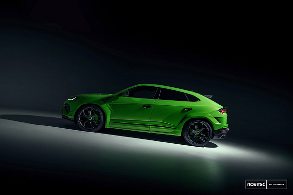 Фото дисков NOVITEC NL5 Черный глянец на Lamborghini Urus