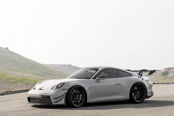 Фото дисков HRE S104SC Черный сатин на Porsche 911 VIII