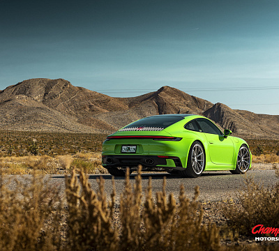 Фото дисков Vossen RS92 на Porsche 911 VIII