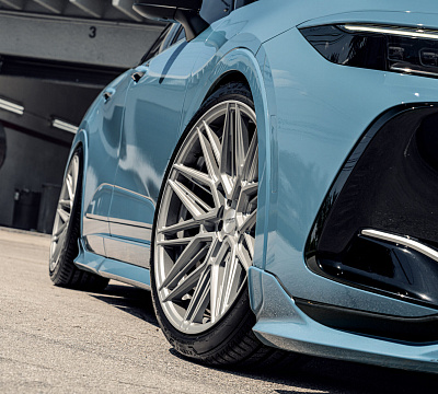 Фото дисков Vossen HF-7 на Toyota Crown S230