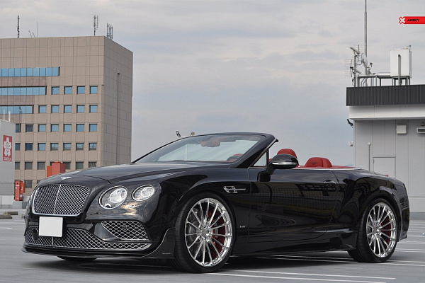 Фото дисков Anrky AN19 Полированный лак на Bentley Continental GT II