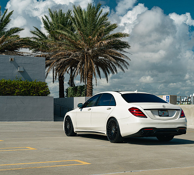 Фото дисков Vossen HF-8 на Mercedes-Benz S-Class (W222, C217)