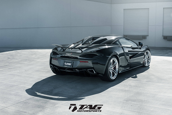 Фото дисков HRE P207 Полированный лак на McLaren 570S