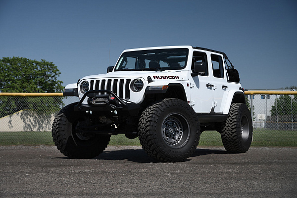 Фото дисков Black Rhino ARMORY Матовый графит на Jeep Wrangler IV (JL)