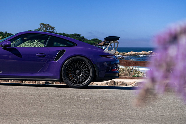 Фото дисков Brixton Forged TR20 Черный сатин на Porsche 911 VII