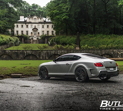 Фото дисков Vossen HF-1 на Bentley Continental GT II