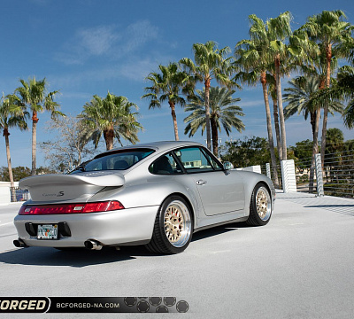 Фото дисков BC Forged MHE28 на Porsche 911 IV