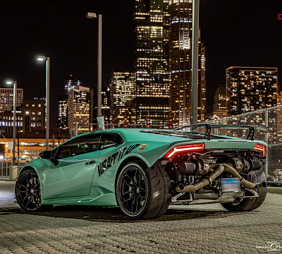 Фото дисков Anrky AN11 на Lamborghini Huracan