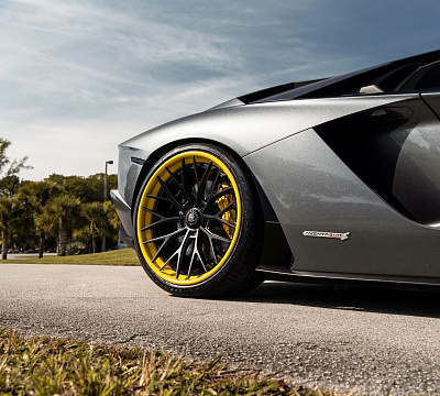 Фото дисков Anrky AN30 на Lamborghini Aventador