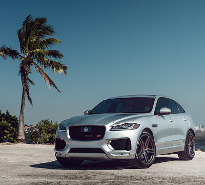 Фото дисков Vossen HF-1 на Jaguar F-Pace