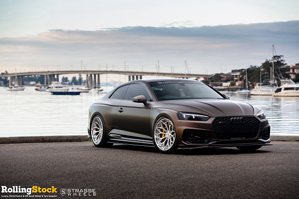 Фото дисков Strasse Wheels SV20M Deep Concave FS Глянцевый лак на Audi A/S/RS 5 (F5)