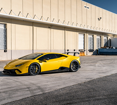 Фото дисков Vossen M-X2 на Lamborghini Huracan