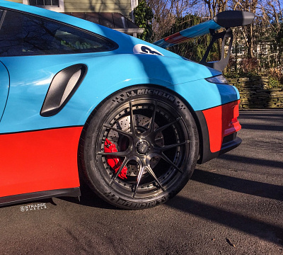 Фото дисков Strasse Wheels SM5R Deep Concave Duoblock на Porsche 911 VII