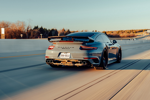 Фото дисков Strasse Wheels SM5RT Deep Concave Duoblock Черный сатин на Porsche 911 VII