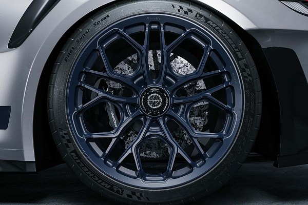 Фото дисков Brixton Forged PF14 R / RS Синий сатин на Porsche 911 VIII