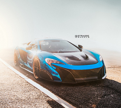 Фото дисков Strasse Wheels SV1 Deep Concave FS на McLaren 650S