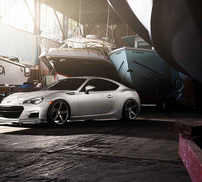 Фото дисков Vossen CV3 на Subaru BRZ I