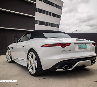 Фото дисков HRE S207 на Jaguar F-Type