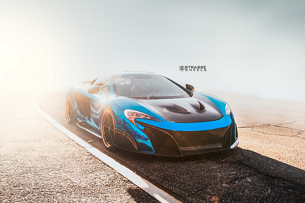 Фото дисков Strasse Wheels SV1 Deep Concave FS Другой цвет на McLaren 650S