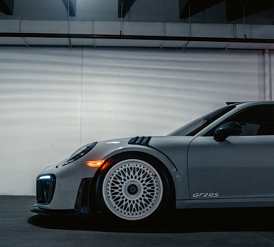 Фото дисков Brixton Forged TR20 на Porsche 911 VII