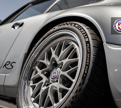 Фото дисков HRE 520 на Porsche 911 III