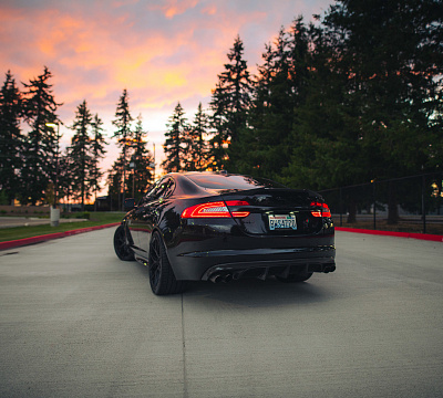 Фото дисков Vossen HF-5 на Jaguar XF II