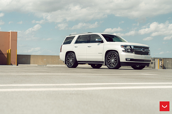 Фото дисков Vossen HF6-3 Алмазная проточка на Chevrolet Tahoe IV