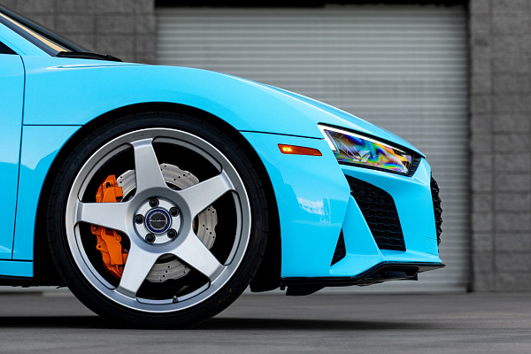 Фото дисков Brixton Forged TR04 Серебро на Audi R8 (4S)