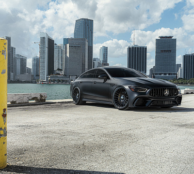 Фото дисков Vossen S17-13 на Mercedes-Benz AMG GT I
