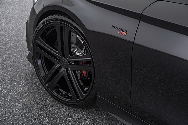 Фото дисков BRABUS Monoblock G (Platinum Edition) Черный сатин на Mercedes-Benz S-Class (W222, C217)
